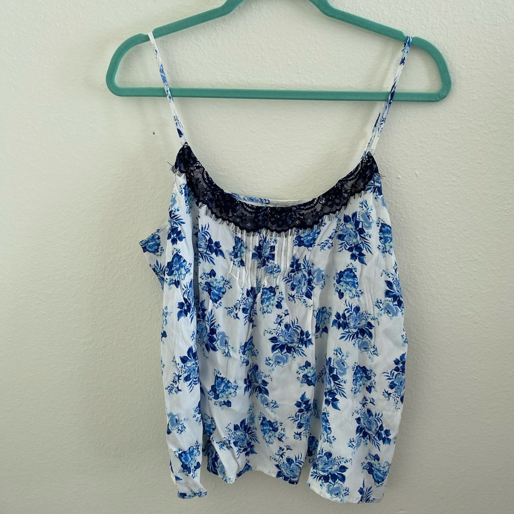 Lauren Conrad Floral Tank